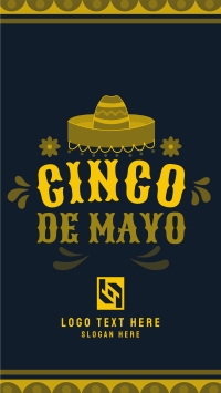 Colorful Hat in Cinco De Mayo YouTube short Image Preview