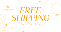 New Year Shipping Facebook Ad Design