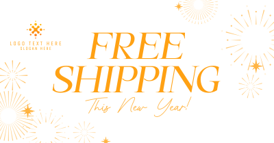 New Year Shipping Facebook ad Image Preview