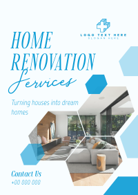 Home Makeover Service Flyer Design