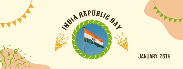 Indian Flag Republic Day Facebook Cover Design Image Preview