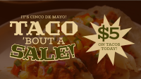Cinco De Mayo Taco Video Design