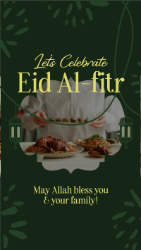 Eid Al Fitr Greeting Instagram reel Image Preview