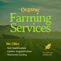 Organic Farming Linkedin Post Design