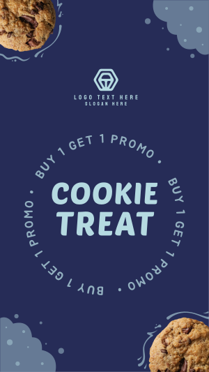 Double Cookie Bite Instagram story Image Preview