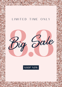 Glittering Sale Flyer Image Preview
