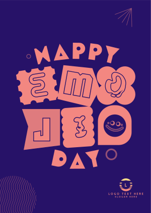 Playful Emoji Day Flyer Image Preview