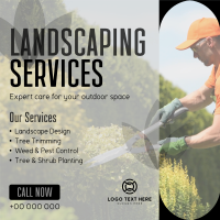 Professional Landscape Services Instagram post Image Preview