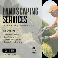 Professional Landscape Services Instagram post Image Preview