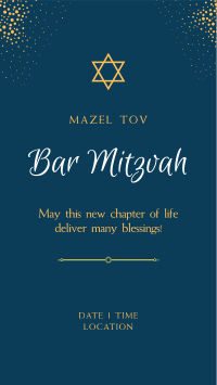 Magical Bar Mitzvah Facebook story Image Preview