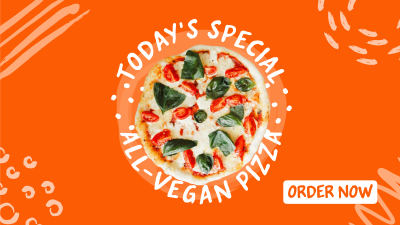 Vegan Pizza Facebook event cover Image Preview