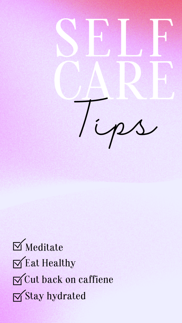 Minimalist Self-Care Facebook Story Design Image Preview