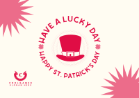 Irish Luck Postcard Design