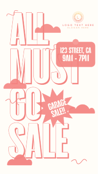 Garage Sale Quirky TikTok Video Design