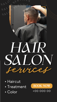 Salon Beauty Services TikTok video Image Preview