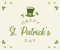 Happy St. Patrick's Facebook Post Design