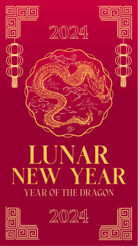 Pendant Lunar New Year TikTok video Image Preview
