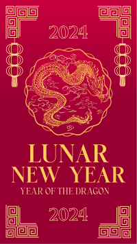 Pendant Lunar New Year TikTok Video Image Preview