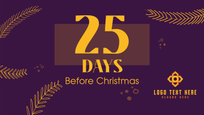 Christmas Countdown Facebook event cover Image Preview