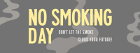Non Smoking Day Facebook cover Image Preview