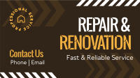 Repair & Renovation Facebook Event Cover Design