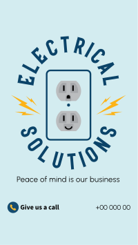 Electrical Solutions TikTok Video Design