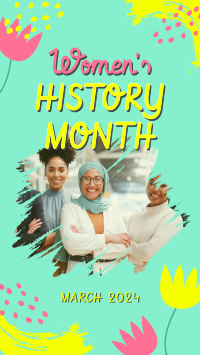 Women History Month TikTok Video Image Preview