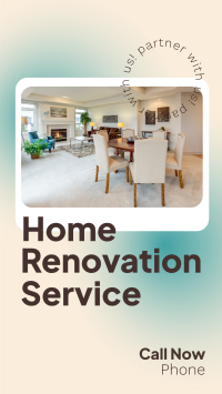 Home Renovation Services TikTok Video Preview