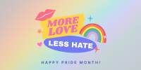 More Love, Less Hate Twitter post Image Preview