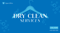 Dry Clean Service Facebook event cover Image Preview
