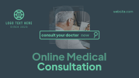 Online Doctor Consultation Animation Image Preview