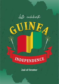 Guinea Independence Day Celebrate Poster Image Preview