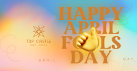 Happy April Fools Day Facebook Ad Design