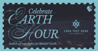 Modern Nostalgia Earth Hour Facebook ad Image Preview