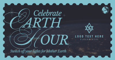Modern Nostalgia Earth Hour Facebook ad Image Preview