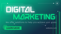 Digital Marketing Technology Animation Design