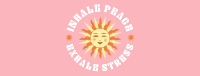 Peace Relax Day Facebook cover Image Preview