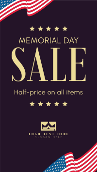Memorial Day Sale Video Image Preview