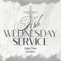 Ash Wednesday Simple Reminder Instagram post Image Preview