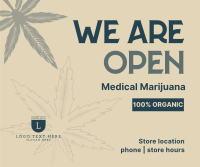 Order Organic Cannabis Facebook post Image Preview