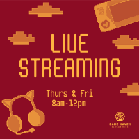 New Streaming Schedule Instagram Post Image Preview