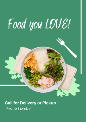 Tasty Lunch Delivery Flyer Image Preview
