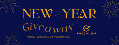 New Year Giveaway Facebook cover Image Preview