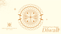 Diwali Wish Zoom Background Design