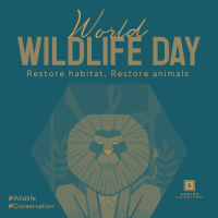 Restoring Habitat Program Instagram post Image Preview