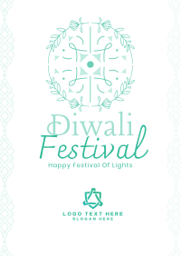 Diwali Lantern Poster Design