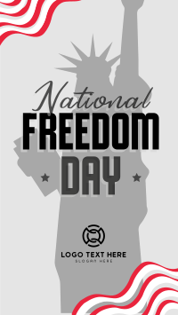 Freedom Day Celebration Instagram Reel Design