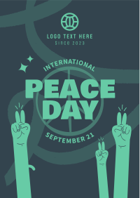 Peace Day Flyer Design