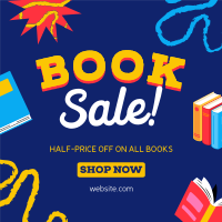 Big Book Sale Instagram post Image Preview