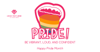 Say Pride Celebration Facebook Ad Design